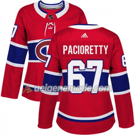 Dame Eishockey Montreal Canadiens Trikot Max Pacioretty 67 Adidas 2017-2018 Rot Authentic